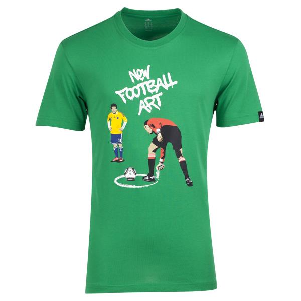 Football Graffiti Art T-Shirt - Fairway