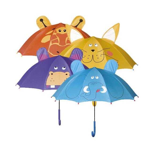 Childrens Animal Ears Umbrellas