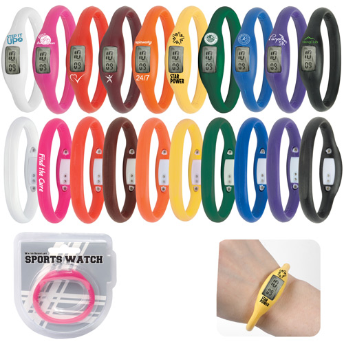 Water Resistant Silicone Sports Watch